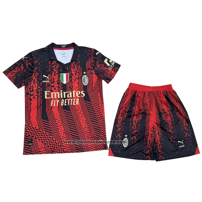 Camiseta AC Milan Cuarto Nino 2022-23